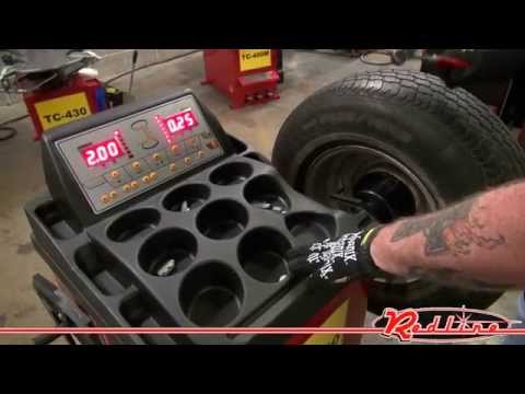 Видео: Демонстрация калибровки балансировочного станка Kernel Wheel