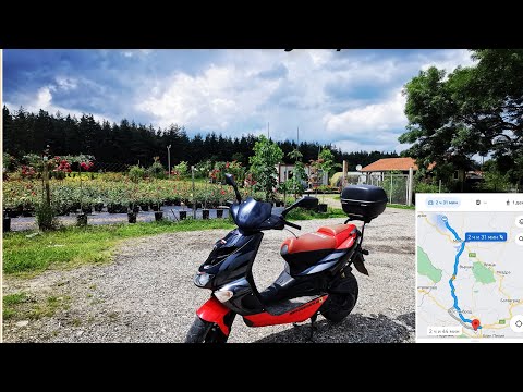 Видео: Пътешествие с 50кк Скутер 150км 🏞️🛵⛈️