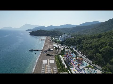 Видео: Пляж #ТЕКИРОВА. Турция 🇹🇷 в октябре. Виды с дрона.
