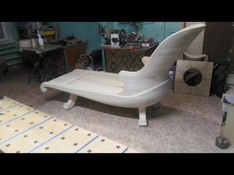 Видео: Кушетка по образцу 19 века в стиле АМПИР