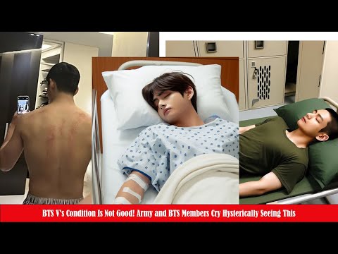 Видео: Состояние Ви из BTS не очень хорошее! Участники Army и BTS истерически плачут, увидев это