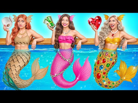 Видео: Бедная vs Богатая vs Ультра Богатая Русалка | Смешные Моменты от Super Hyper DO