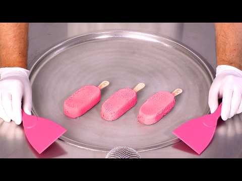 Видео: Как приготовить Рулетики с мороженым PINK MAGNUM CLASSIC | АСМР (без разговоров)