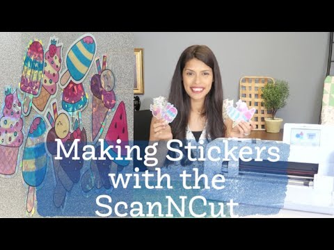 Видео: Изготовление наклеек с помощью Brother ScanNCut: Allbrands After Hours