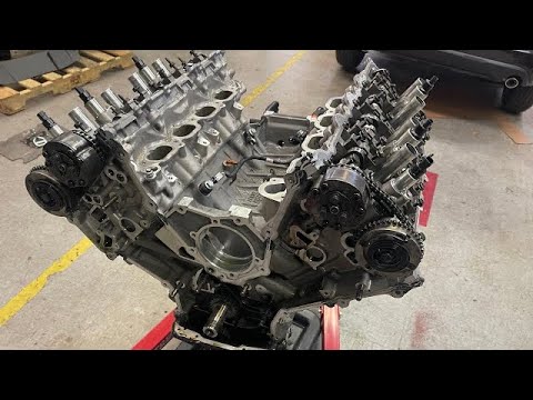 Видео: Двигатель Coyote F150 2022 года полностью разобран