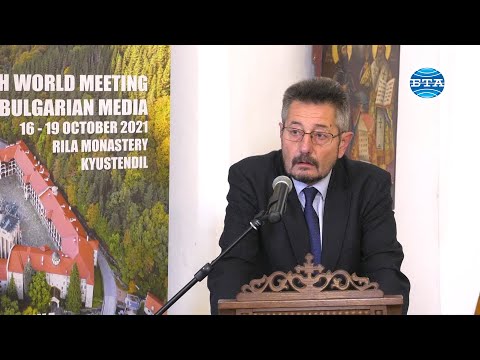 Видео: BTA: Проф. Георги Каприев в панела "Вярата в медиите"- XVI световна среща на българските медии