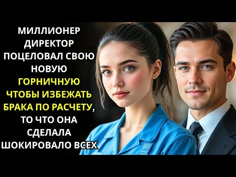 Видео: МИЛЛИОНЕР CEO поцеловал ГОРНИЧНУЮ избежать БРАКА ПО РАСЧЕТУ, То что она сделала было Шокирующим!!!