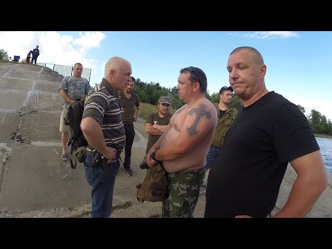 Видео: Задержание браконьеров Ногинск плотина "ШУМ".  Протокол + изъятие.