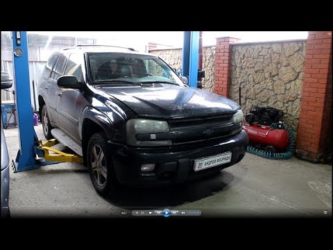 Видео: Ремонт двигателя на Шевроле Трейлблейзер 4,2 Chevrolet TrailBlazer 2007  1часть