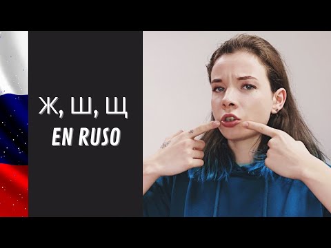 Видео: Ruso básico. Sonidos chisporroteantes en ruso. Fricativas Ж, Ш, Щ