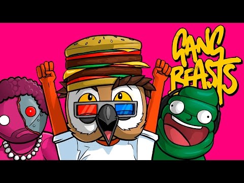 Видео: Gang Beasts Смешные моменты (перевод) - ДВА ПАРНЯ И БАБУШКА (VanossGaming)
