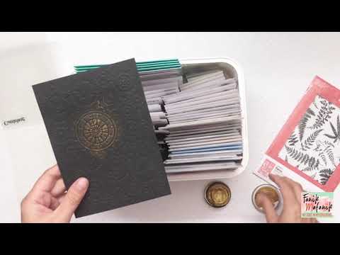 Видео: Обзор моих папок для тиснения.