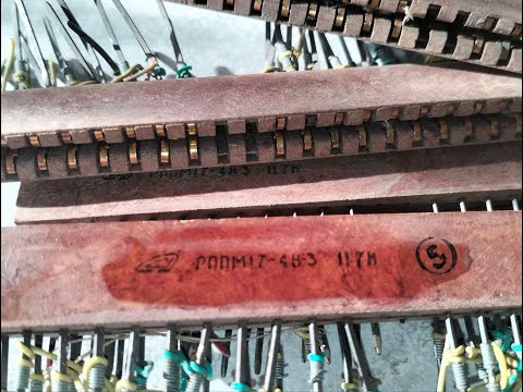 Видео: Аффинаж разъемов РППМ17-48-3 1978 года. Хороший результат.