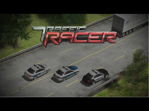 Видео: Traffic racer.  Police chase. Полицейская погоня.