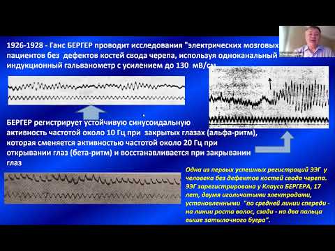 Видео: симпозиум, посвященный 100-летию первой регистрации ЭЭГ.