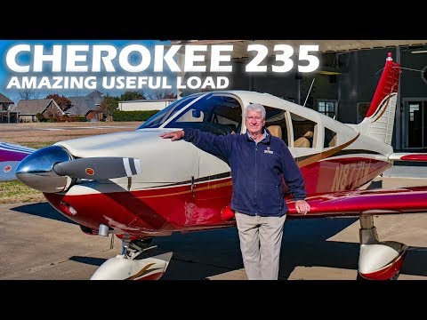 Видео: Piper Cherokee 235 — потрясающая грузоподъёмность