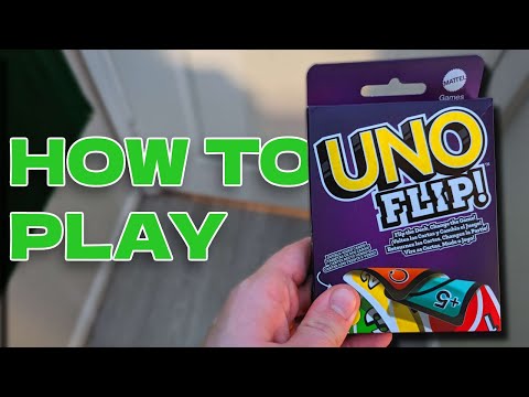 Видео: Как играть в Uno Flip (краткое руководство)