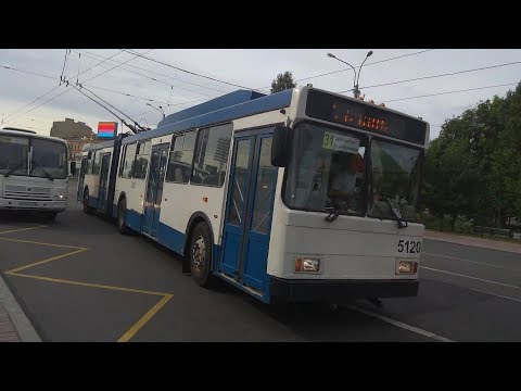 Видео: Троллейбус №31 ВМЗ-6215 б.5120 (23.06.2018)