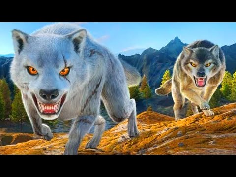 Видео: СТАЯ ВОЛКОВ против СТАИ ВОЛКОВ в The Wolf