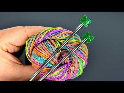Видео: Узор 5-ти МИНУТКА! Так БЫСТРО и ПРОСТО вы еще не ВЯЗАЛИ!