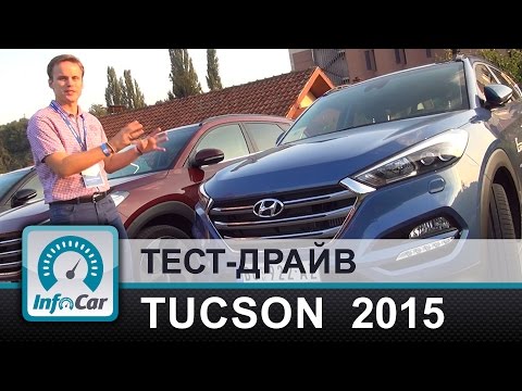 Видео: Tucson 2015 - тест-драйв Hyundai Tucson от InfoCar.ua (ix35)