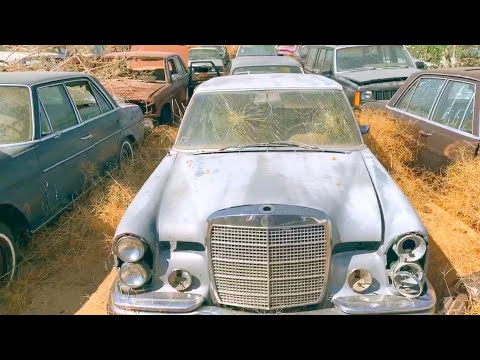 Видео: НАШЕЛ СОТНИ БРОШЕННЫХ АВТО В ПУСТЫНЕ!  РЕДКИЕ МЕРСЕДЕСЫ! СТОЯТ 20 ЛЕТ!