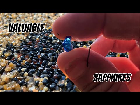 Видео: Добыча ценных сапфиров в Австралии для огранки