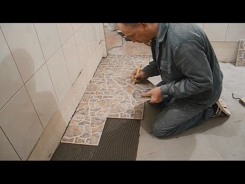 Видео: Как правильно УКЛАДЫВАТЬ ПЛИТКУ на ПОЛ