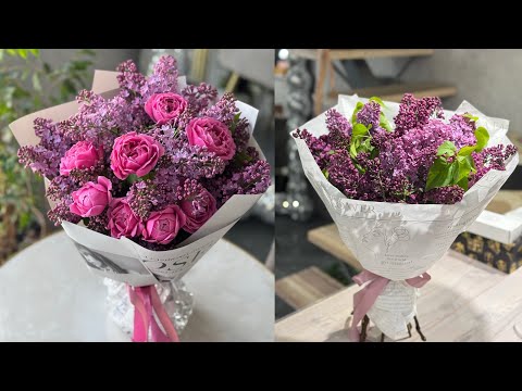 Видео: Сезон сирени💜 будни флориста ✨