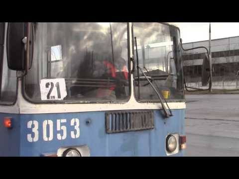 Видео: Троллейбусная Конечная Азотреммаш г Тольятти