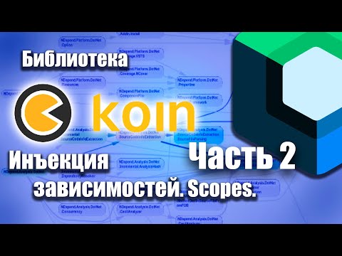 Видео: Инъекции KOIN Scopes в Android Studio (Kotlin).