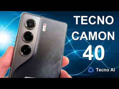 Видео: Tecno Camon 40 - Обзор. Встречайте смартфон с хорошей камерой и встроенным ИИ.
