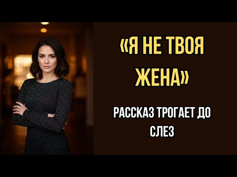 Видео: «Я НЕ ТВОЯ ЖЕНА». История, которая изменила мой взгляд на жизнь. Я плакала когда читала эту историю