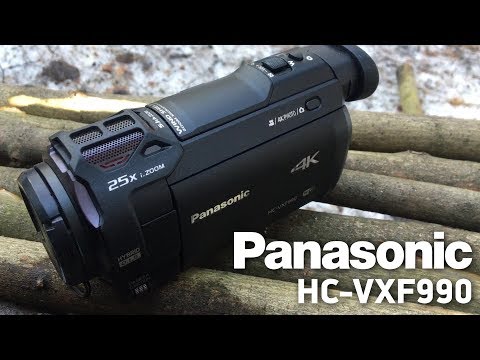 Видео: Panasonic HC-VXF990 обзор и тест в лесу