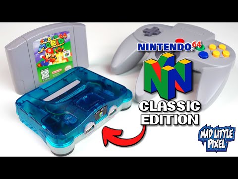 Видео: Наконец-то! Классическое издание N64 с 60 встроенными играми! Nintendo будет в восторге!
