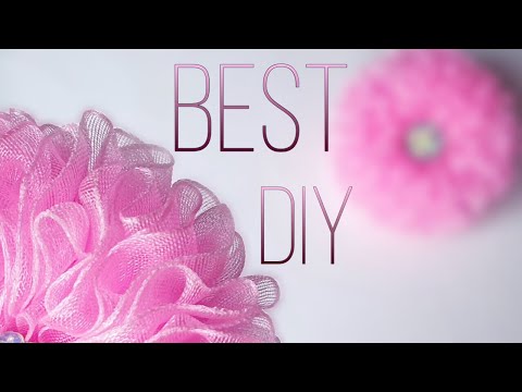 Видео: КРАСИВЫЕ бантики из органзы. Сделать ПРОСТО и ЛЕГКО. мастер-класс / #best_rykodeliye