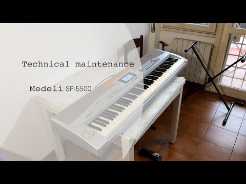 Видео: Обзор и техническое обслуживание цифрового пианино Medeli SP-5500
