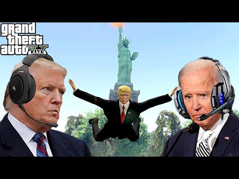 Видео: Президенты США бегут в Либерти-Сити в GTA V