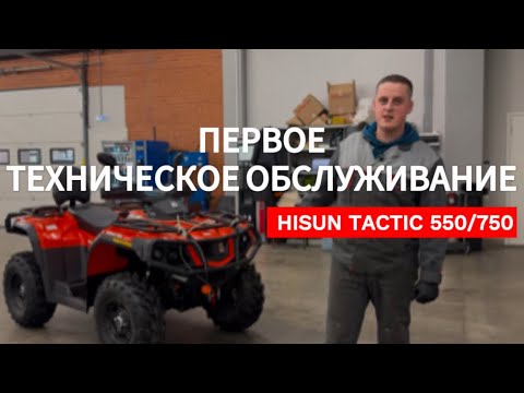 Видео: ТО на HISUN 550/750