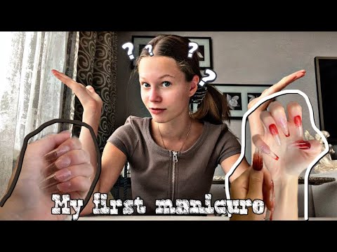 Видео: Моё ПЕРВОЕ Наращивание (самой себе) / Набор Маникюрщика с WB 💅