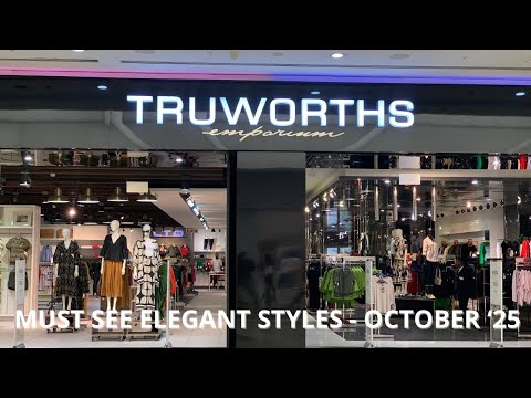 Видео: Новинки Truworths в октябре 2025 года | Классические и элегантные вещи для женщин