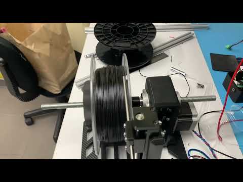 Видео: Filament spool winder\перемотчик филамента