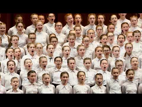 Видео: Всемарийский детский хор- Песня Я.Френкеля и  Р.Гамзатова "Журавли" 06 05 2019 1080p