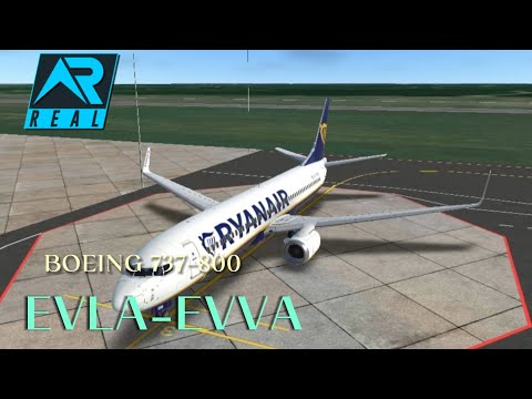 Видео: RFS - Real Flight Simulator - Liepaja to Ventspils || Full Flight || BOEING 737-800 || С голосом ||