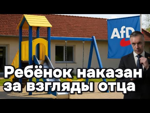 Видео: В Германии — охота на детей политиков