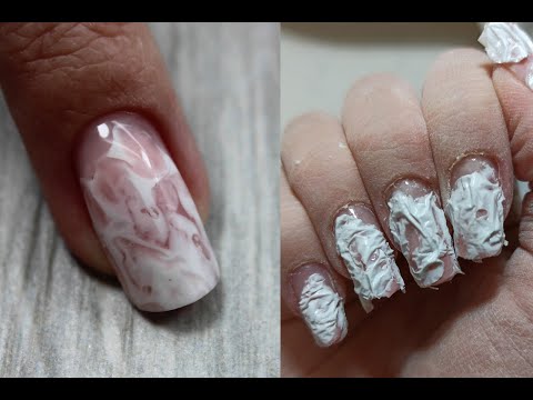 Видео: Художественная мазня/Пленка-это вещь! Самый простой способ сделать мрамор