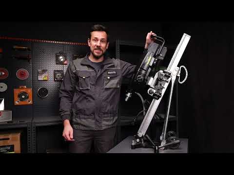 Видео: Обновили стойку к сверлильной машинеDIAMASTER PRO S 350A