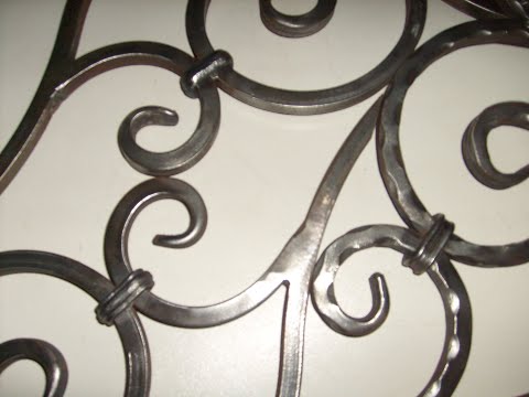 Видео: КОВАНЫЕ ХОМУТЫ, СКОБЫ ИЗГОТОВЛЕНИЕ И УСТАНОВКА