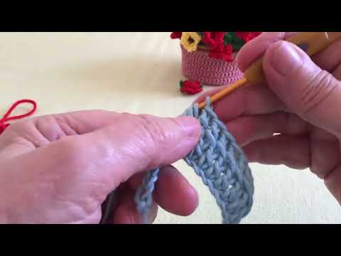 Видео: Новая техника вязания ССН крючком для начинающих #crochet #knittig