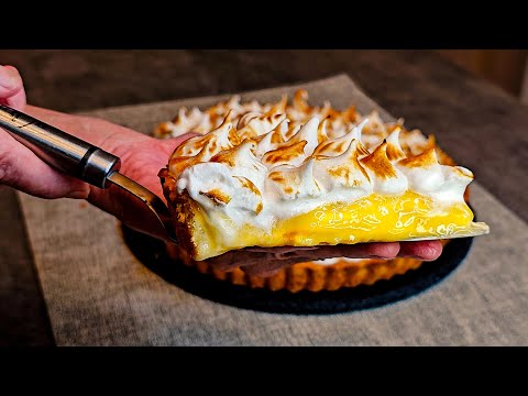 Видео: Лимонный Пирог с Меренгой. Божественно вкусно и просто.